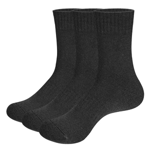 3PW2303 Womens Merino Wool Socks Cushioned Crew Thick Thermal Warm Socks