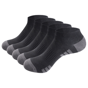 5P2113 Men's Ankle Socks Low Cut Cotton Socks Sneaker Socks For Men and Women