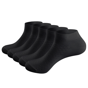5PW2301 Ankle Bamboo Socks Summer Comfort Thin Socks For Men and Women Size 5-8, 8-10,10-13, 5 Paris